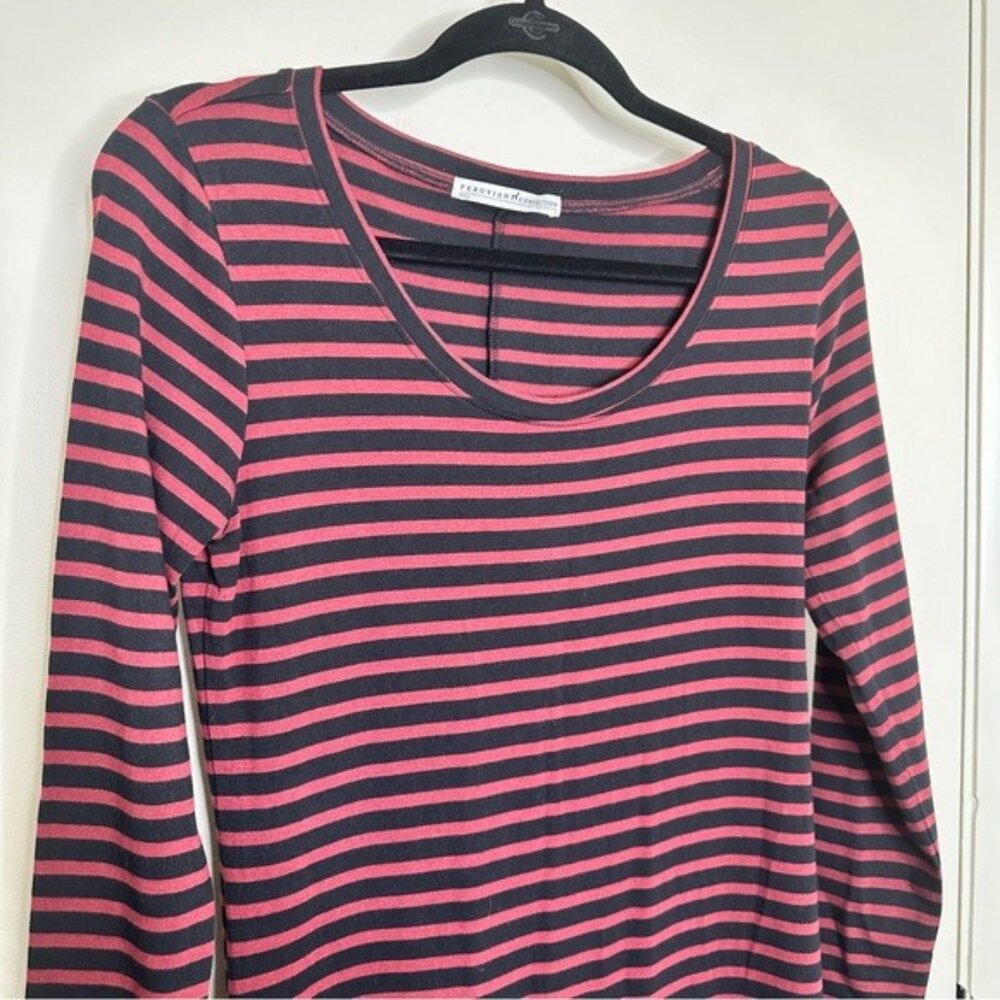 Peruvian Connection Andover Striped Long Sleeve Maxi Dress - Picture 3 of 7